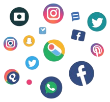 a collection of popular social media and communication app icons png removebg preview
