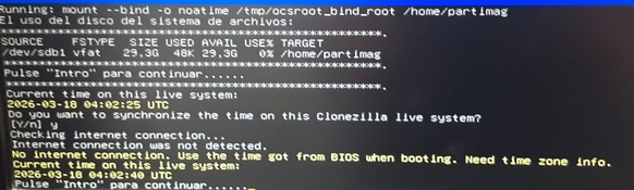Mode restoredisk