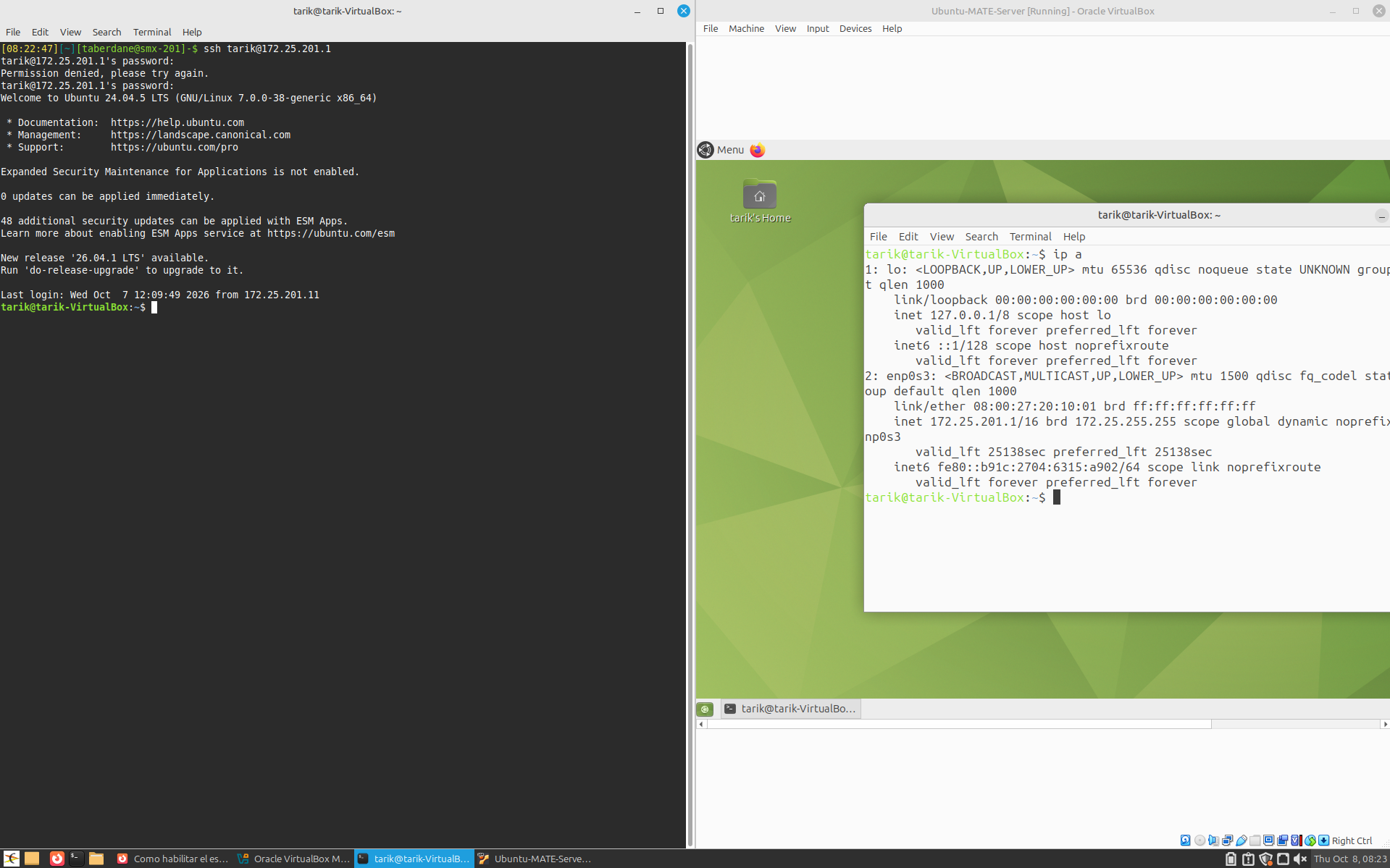 Escriptori RDP actiu