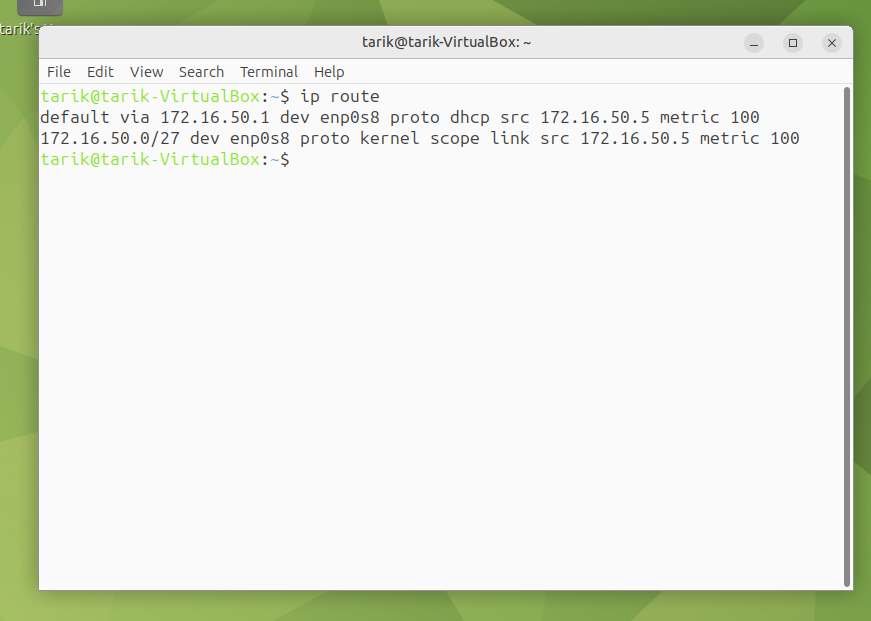 ip route
